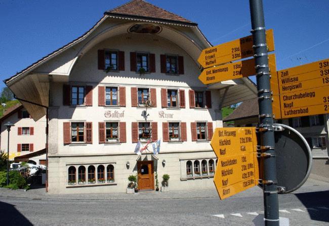 Gasthof Krone Luthern Buitenkant foto